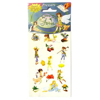 DISNEY FAIRIES PRESSERS/STICKERS IN DISPLAY (48st.)