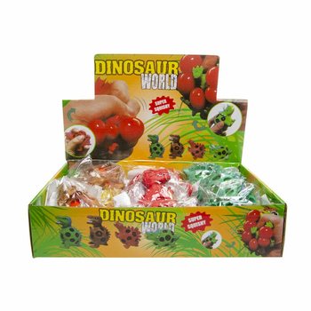 Squishy Mesh Dinosaurus Bal - Display (12st.)