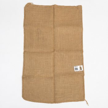 GROTE SINTERKLAAS JUTE ZAK - MET TEKST: WIE ZOET IS KRIJGT LEKKERS - Ca. 60 x 100 Cm. (1st.)