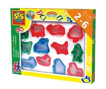 Ses Kleivormpjes (12 kleuren/modellen) (1st.)