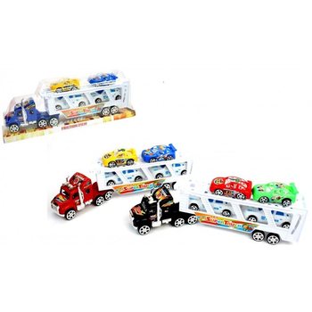 GROTE TRUCK MET 4 AUTO’s OP BLISTER (6st.)