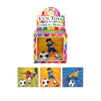 PUZZEL – VOETBALLERS, 13 x12 Cm. IN DISPLAY (108st.)