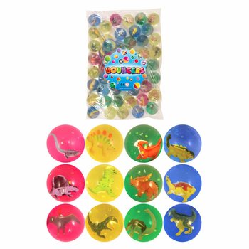 3D DINOSAURUS STUITERBALLEN Ø4.3CM (50st.)