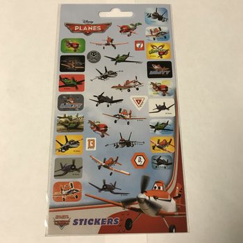 STICKERVEL: DISNEY PLANES, Afm. 20 x 10 Cm. (10st.)