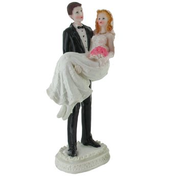 DECORATIE BRUIDSPAAR 24.5 CM