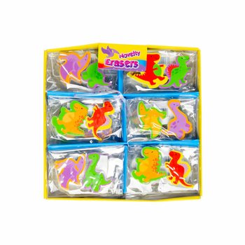 GOM MIX 2 Stuks DINO's IN DISPLAY (36st.)