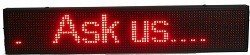 LED LICHTKRANT VOOR IN DE AUTO
