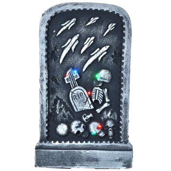 DECORATIE GRAFZERK MET VERLICHTING (6st.)
