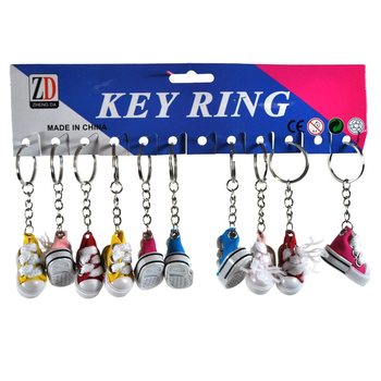 SLEUTELHANGER MET SCHOEN (12st.)