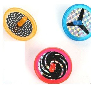 GEKLEURDE GRABBELTON TOLLETJES Ø 4 CM. (48st.)