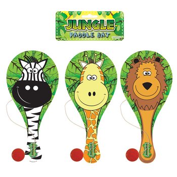 JUNGLE DIEREN PADDLE BAT BAL SPEL (24st.)