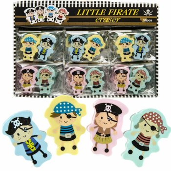 GOM 2 Stuks PIRATEN POPPETJES IN DISPLAY (30st.)