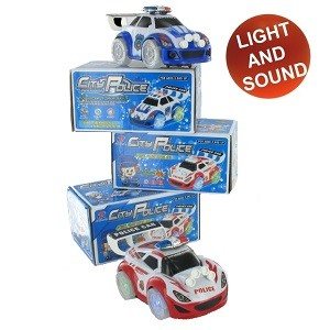BUMP & GO POLICE RACECAR (2st.)