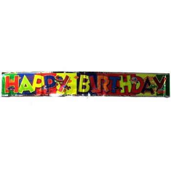 HAPPY BIRTHDAY - BANNER (15st.)