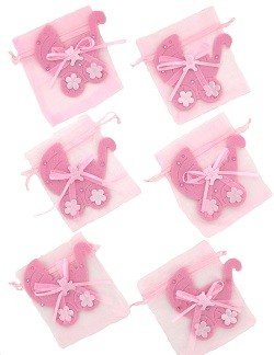 GEBOORTE CADEAUZAKJE - BABY ROZE (12st.)
