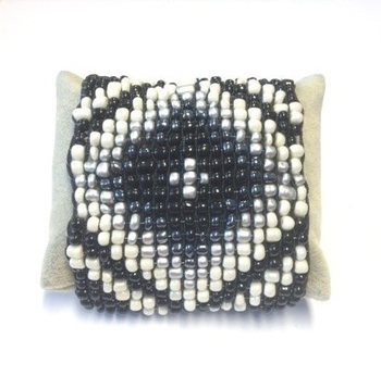 ARMBAND AZTEK ZWART/ CRÈME (1st)
