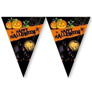 VLAGGENLIJN HAPPY HALLOWEEN - 2.3 METER (6st.)