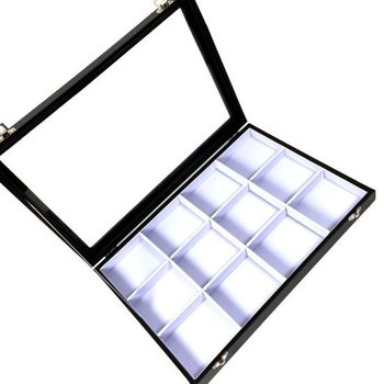DISPLAY KRALEN + DEKSEL WIT 12-VAKS