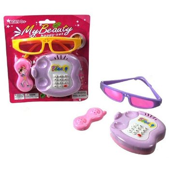 ZONNEBRIL MET TELEFOON (6st.)