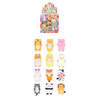 GRABBELTON SQUISHY MIX DIEREN - IN DISPLAY - (96st.)