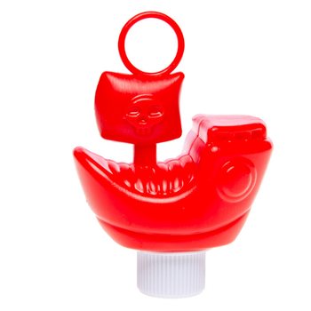 EENDJES VISSEN PIRATEN SCHIP - MIX KLEUREN - 8 Cm. (15st.)
