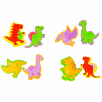 GOM MIX 2 Stuks DINO's IN DISPLAY (36st.)