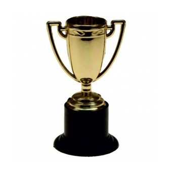 GOUDEN BOKAAL 9 CM. (12st.)