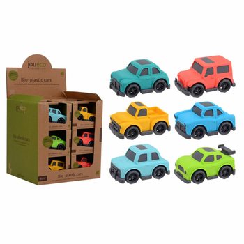 JOUECO - BIO-PLASTIC AUTO&rsquo;S IN DISPLAY (18st.)