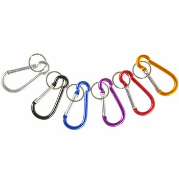 GEKLEURDE MUSKETON SLEUTELHANGERS (48st.)