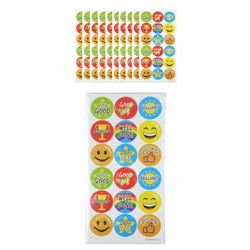 FUN STICKERS - PRESTATIE STICKERS - 18 STICKERS PER VEL (10st.)