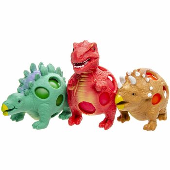 Squishy Mesh Dinosaurus Bal - Display (12st.)
