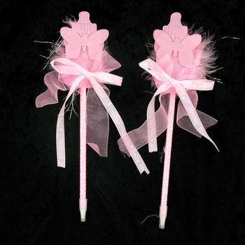 ROZE GEBOORTE PEN (12st.)