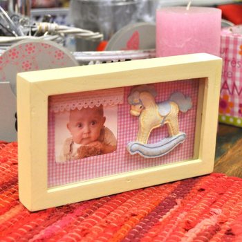 HOUTEN 3D KINDERKAMER FOTOLIJSTJE - MODEL 4 (6st.)