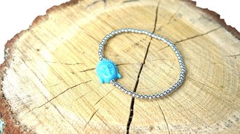 IBIZA LOOK ARMBAND SILVER MET BUDDHA (1st)