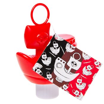 EENDJES VISSEN PIRATEN SCHIP - MIX KLEUREN - 8 Cm. (15st.)