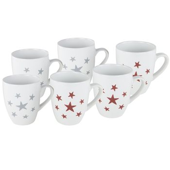 6-DELIGE KERSTMOKKEN SET IN GESCHENKVERPAKKING (2st.)