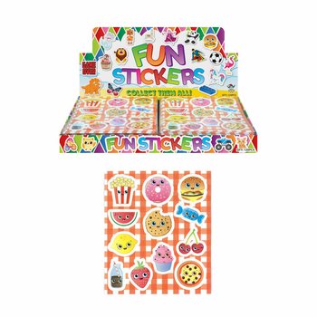 FUN STICKERS - MODEL: FOOD FACE’S (120st.)