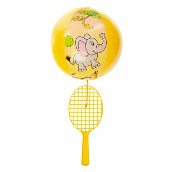PADDLE RACKET MET BAL - JUNGLE DIEREN (12st.)