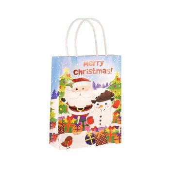 MERRY CHRISTMAS – GESCHENK / CADEAU TAS 14x21x7 Cm. (24st.)