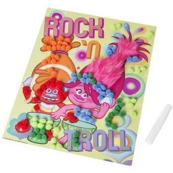 TROLLS MAAK JE EIGEN POMPOM KUNSTWERK (48st.)
