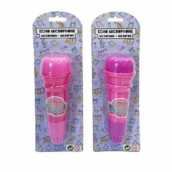 ECHO MICROFOON - ROSE - VOOR MEISJES OP KAART (12st.)