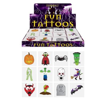 FUN TATOOS – MODEL HALLOWEEN (48pakjesx12st.)