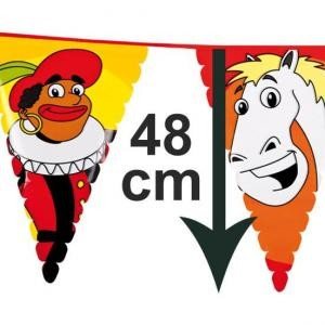 GROTE SINT & PIET VLAGGENLIJN 6 METER (13st.)