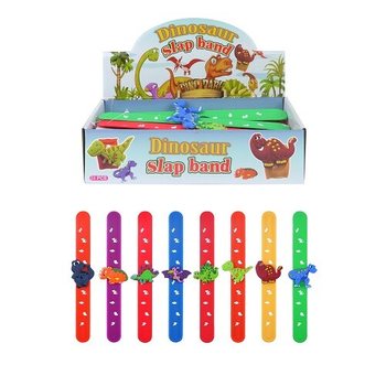 DINOSAURUS SNAP BRACELETS / CLIC ARMBANDEN (24 St.)