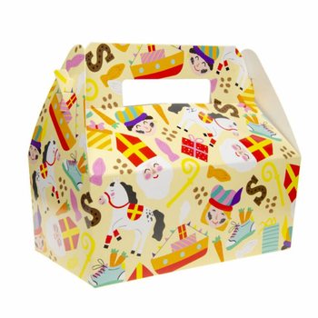 MENUBOX SINTERKLAAS - 22.5 x 12 x 9.5 Cm. (24st.)