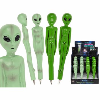 **MEGA GOEDKOOP** ALIEN BALPENNEN IN DISPLAY (12st.)
