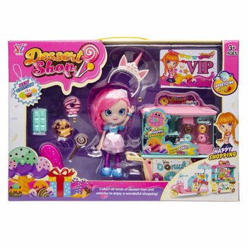 DONUTS SHOP SPEELSET MET POP EN VEEL ACCESOIRES - IN LUXE GIFTBOX (1st.)