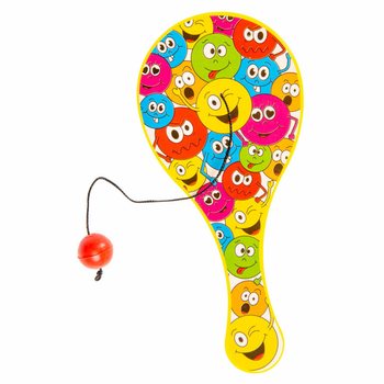 PADDLE BAT - PALLETJE MET BAL - MODEL: SMILEY (48 St.)