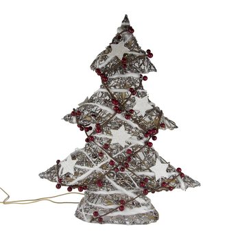 GROTE LICHTGEVENDE DECORATIE KERSTBOOM 50 CM. (1st.)