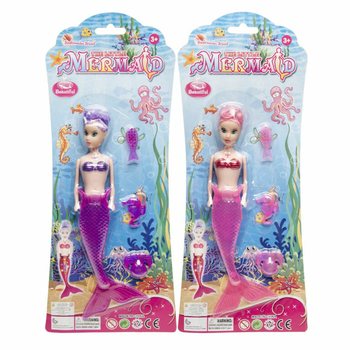 ZEEMEERMIN / MERMAID POP OP KAART (6st.)